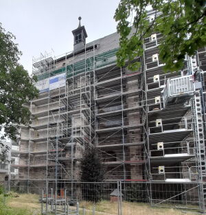 Arbeiten an Südseite | © Antje Löhr-Dittrich Arbeiten an Südseite | © Antje Löhr-Dittrich