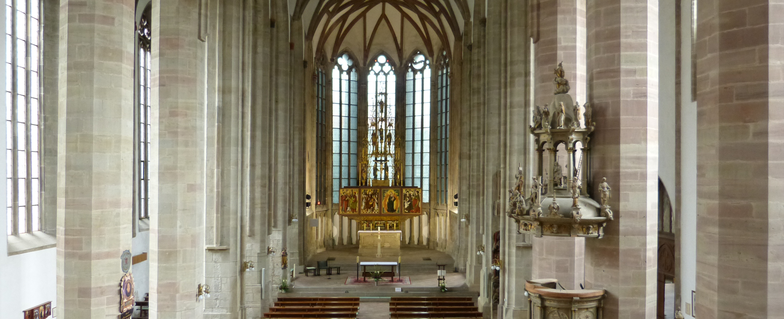 Moritzkirche innen Ausschnitt | © Bürgergesellschaft St. Mauritius zu Halle (Saale) e.V.