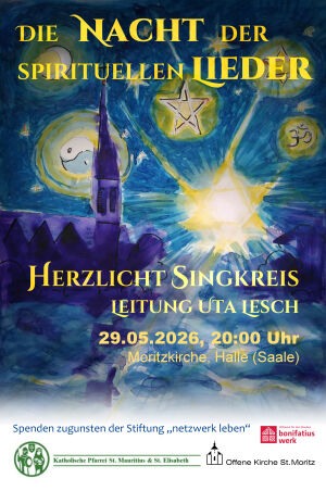 Plakat Nacht der Spirituellen Lieder 2026