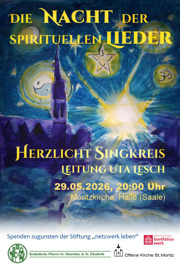 Plakat Nacht der Spirituellen Lieder 2026